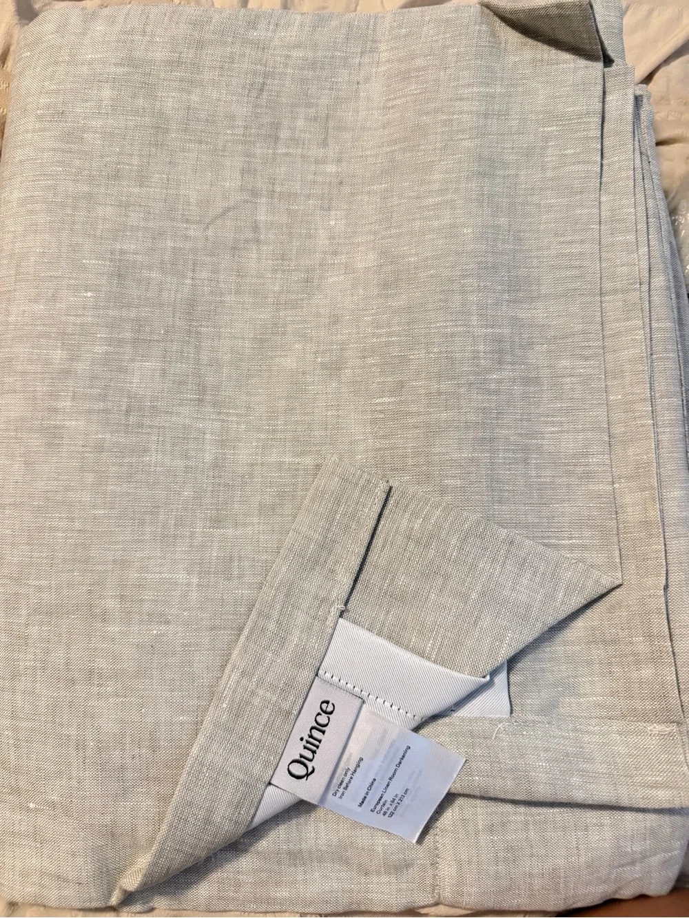 Quince soft linen